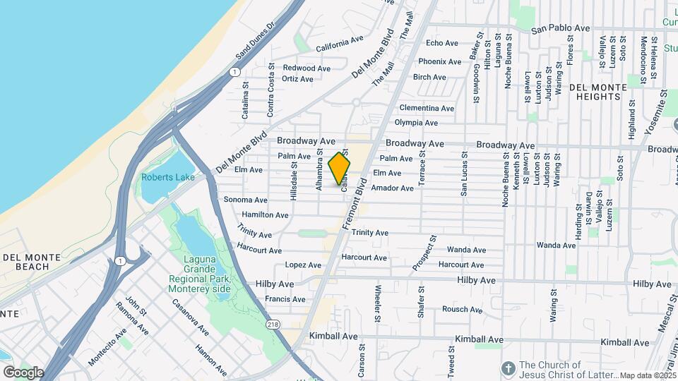780 Amador Ave Map and Location Details