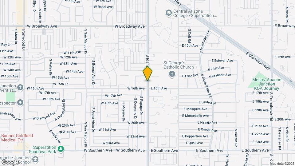 1524 S Deniza Rd Mapa y Detalles de la Ubicación