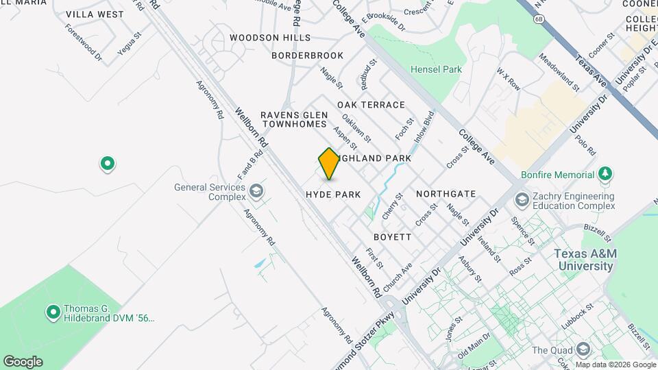 4301 Boyett St Map and Location Details