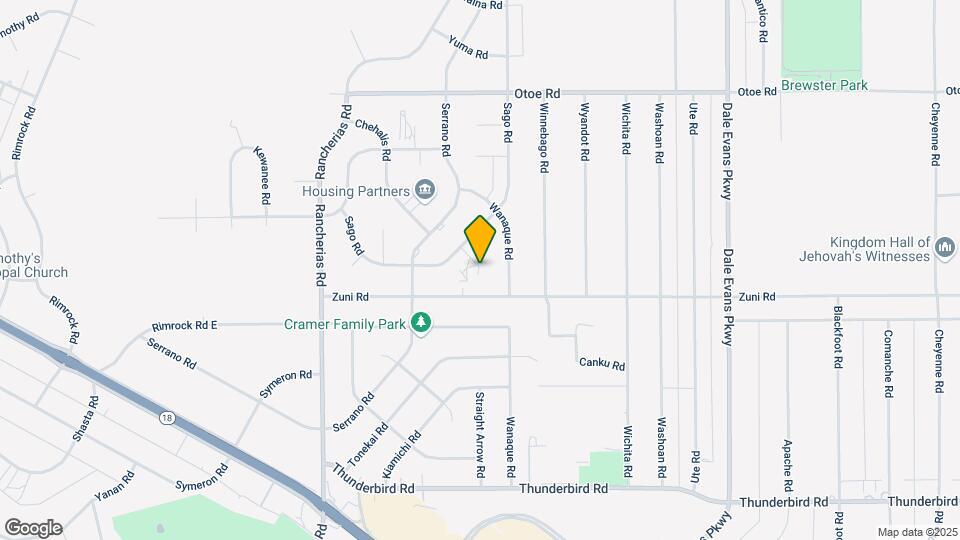 15791 Sago Rd Map and Location Details