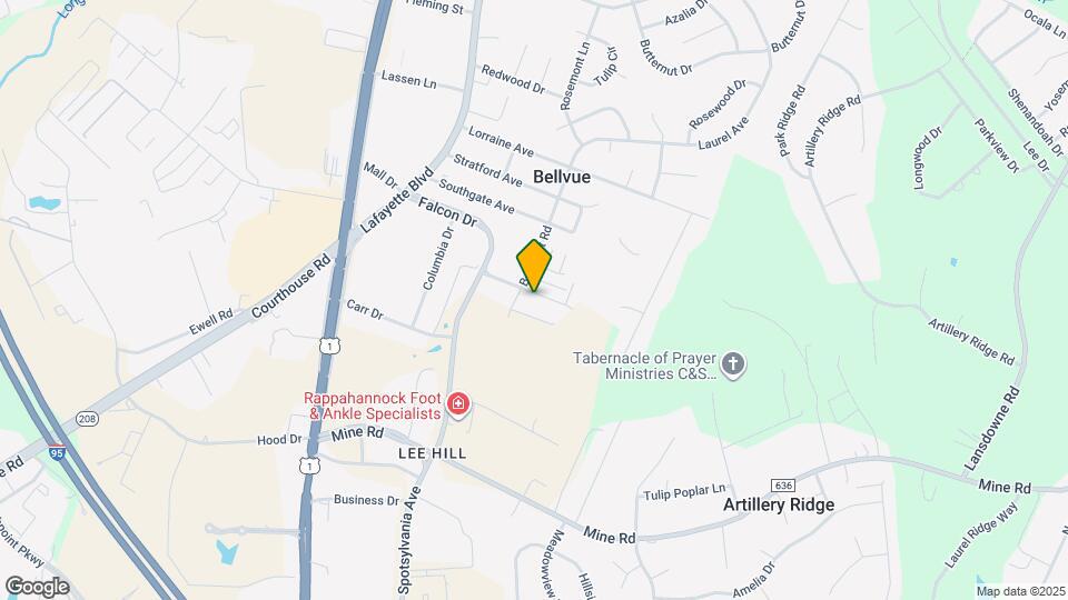 314 Clay St Map and Location Details