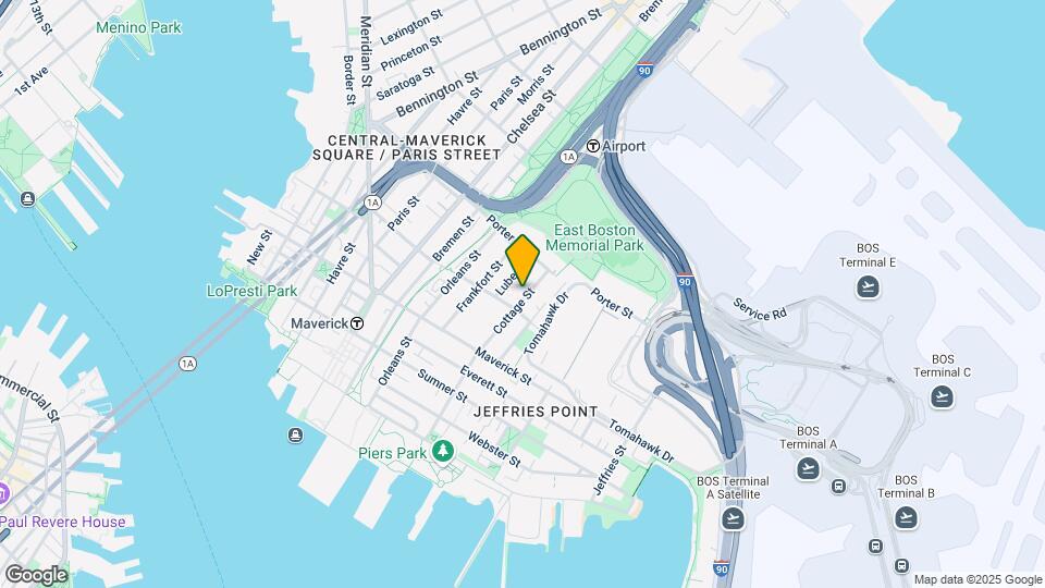 160 Cottage St, Unit 3 Map and Location Details