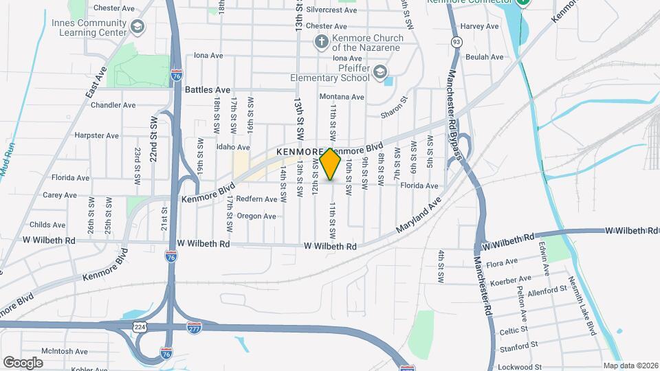 786 Florida Ave Map and Location Details