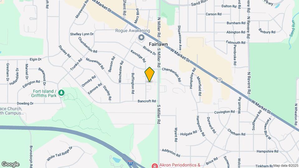 303 Kenridge Rd Map and Location Details