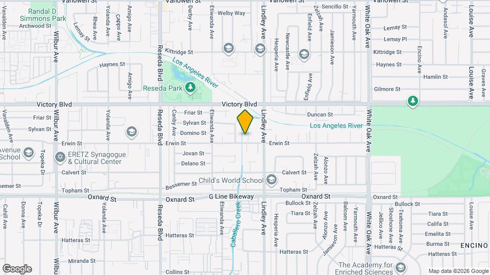 6307 Chimineas Ave Map and Location Details