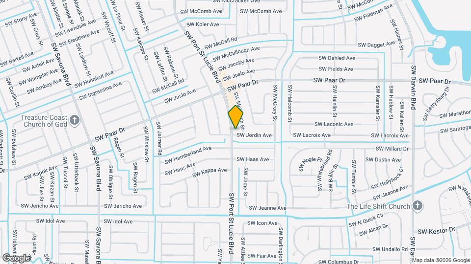 4091 SW Port St Lucie Blvd Map and Location Details