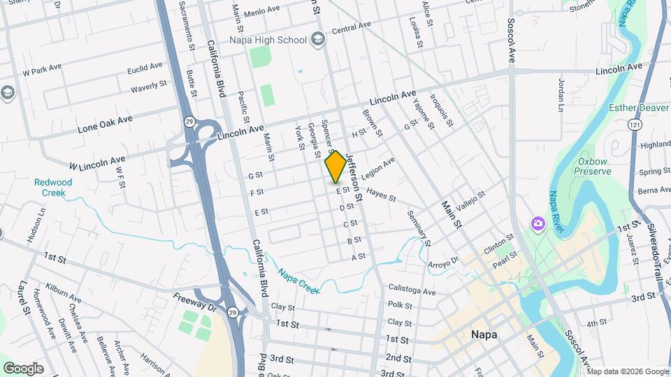 1901 Spencer St Map and Location Details