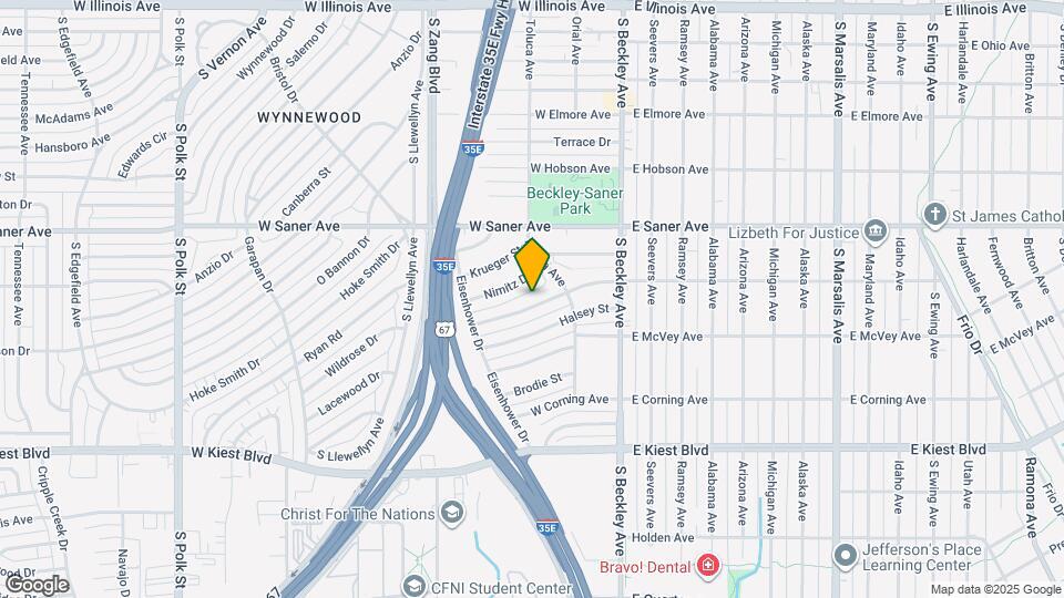 231 W Brownlee Ave Map and Location Details