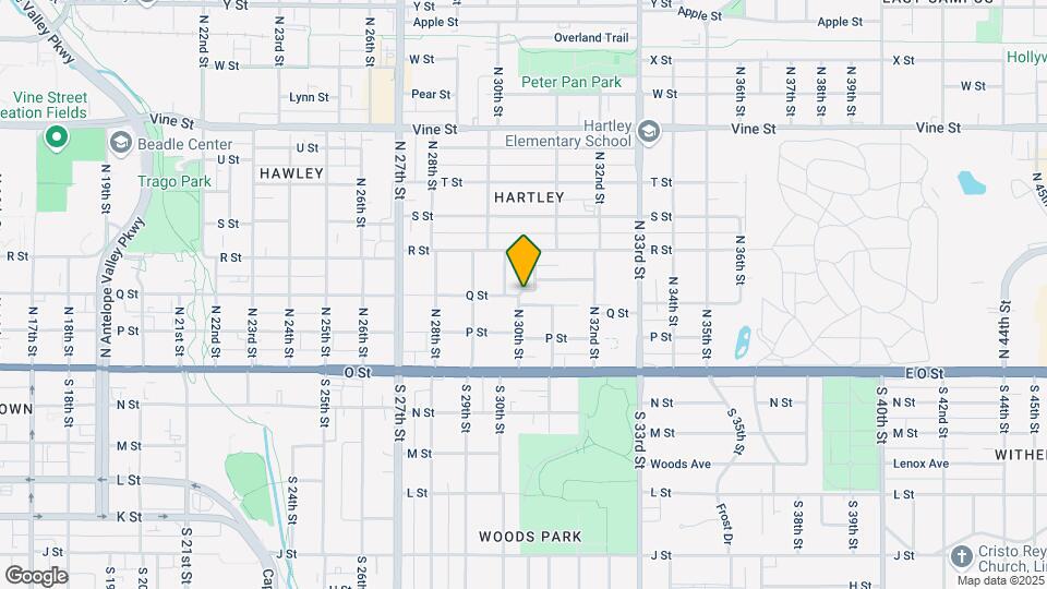 306 N 30th St Map and Location Details