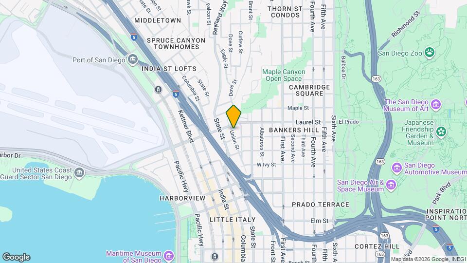 2441 Union St Map and Location Details