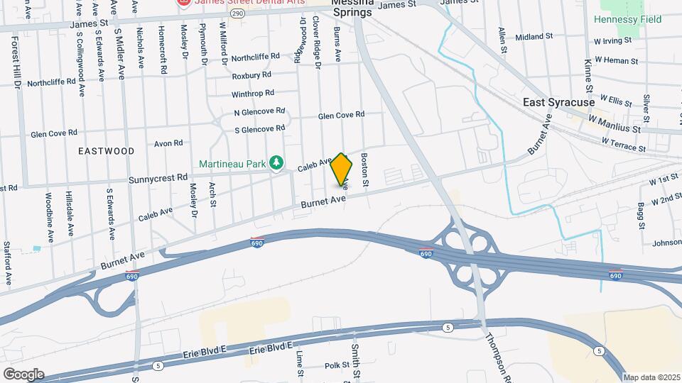 3319 Burnet Ave Map and Location Details