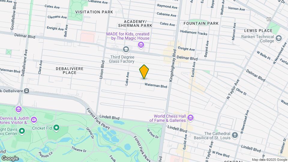 5103 Waterman Blvd Map and Location Details