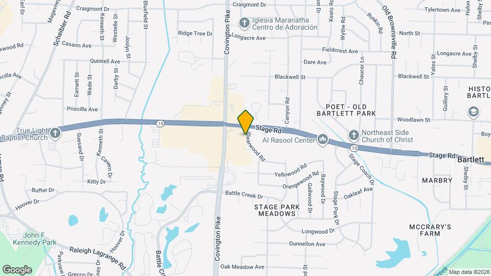 2947 Clearwood Rd Map and Location Details