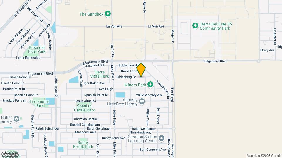 14836 Oldenberg Ct Map and Location Details