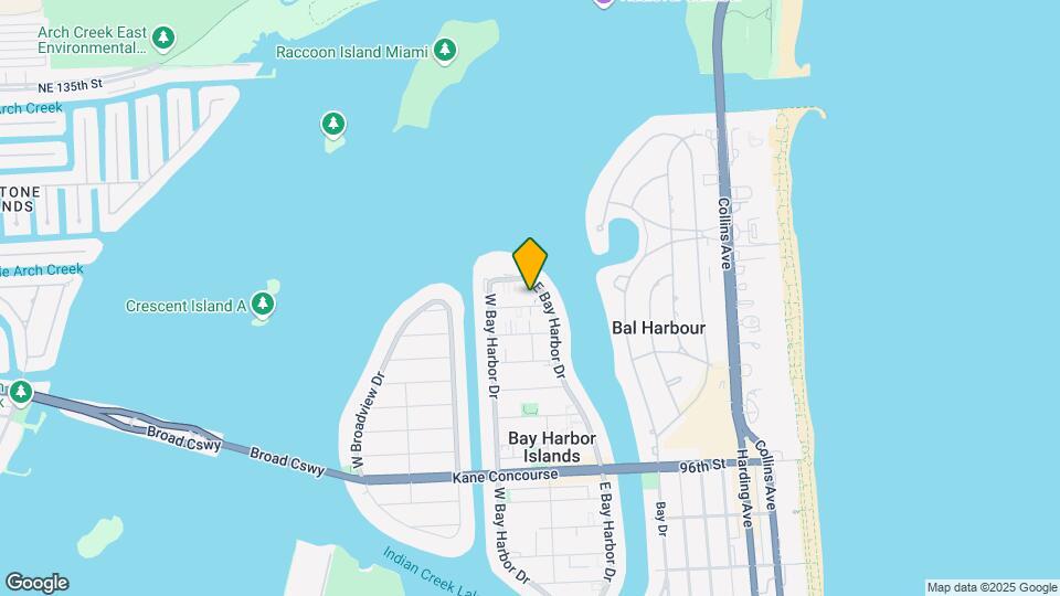 10200 E Bay Harbor Dr Map and Location Details