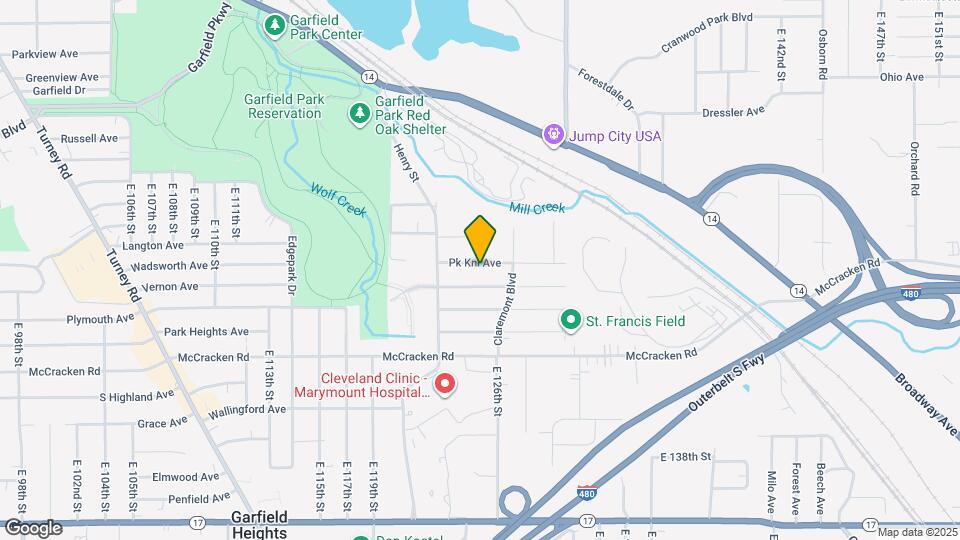 12414 Park Knoll Dr Map and Location Details