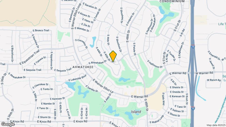 12226 S 45th St Map and Location Details