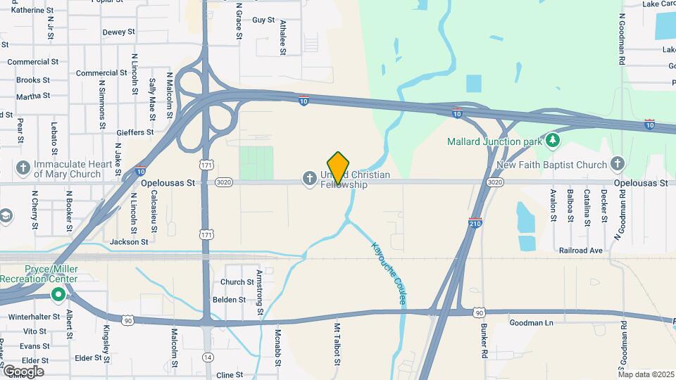 3042 Opelousas St-Unit -Unit B Map and Location Details