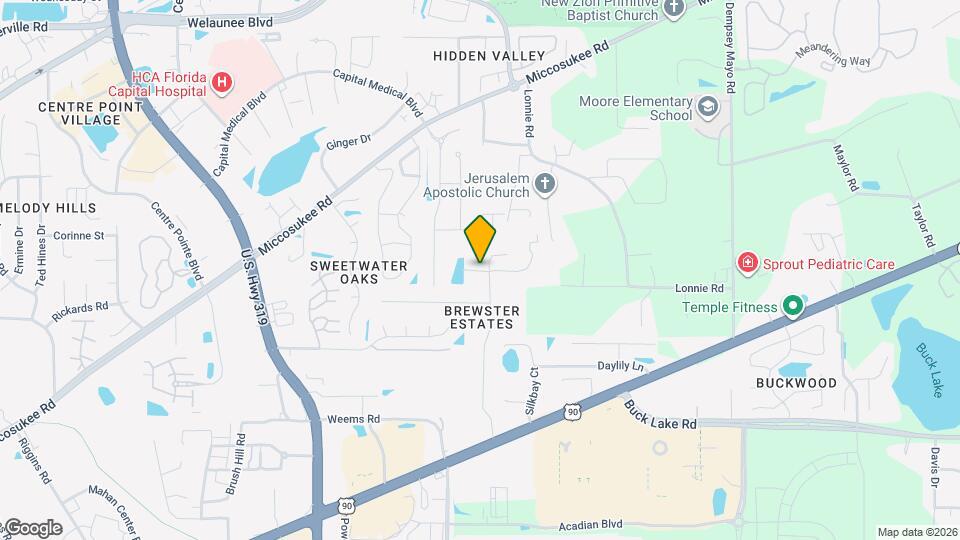4334 Brewster Rd Map and Location Details