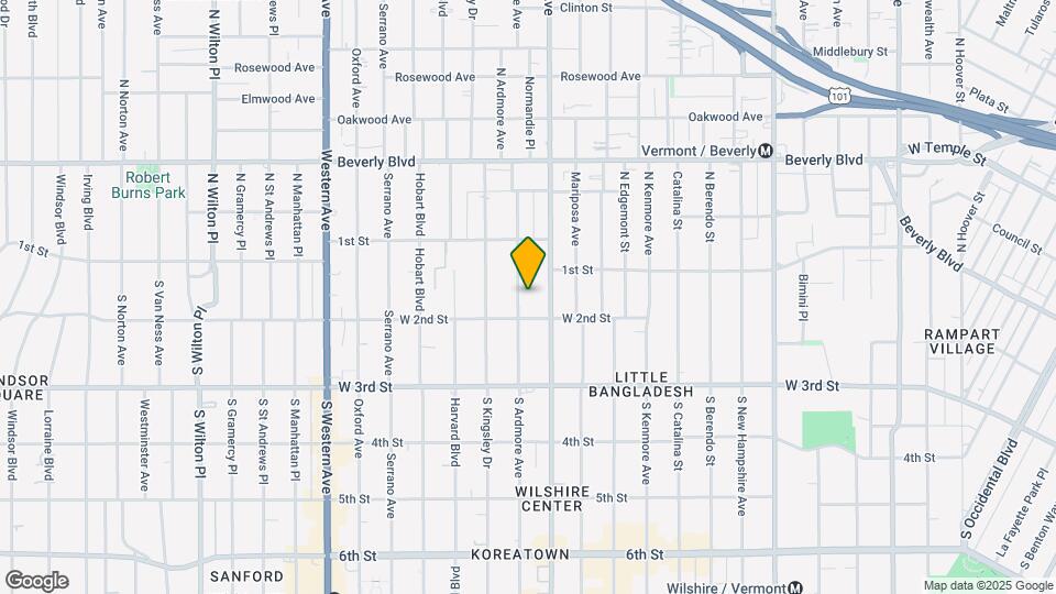 162 S Ardmore Ave Map and Location Details