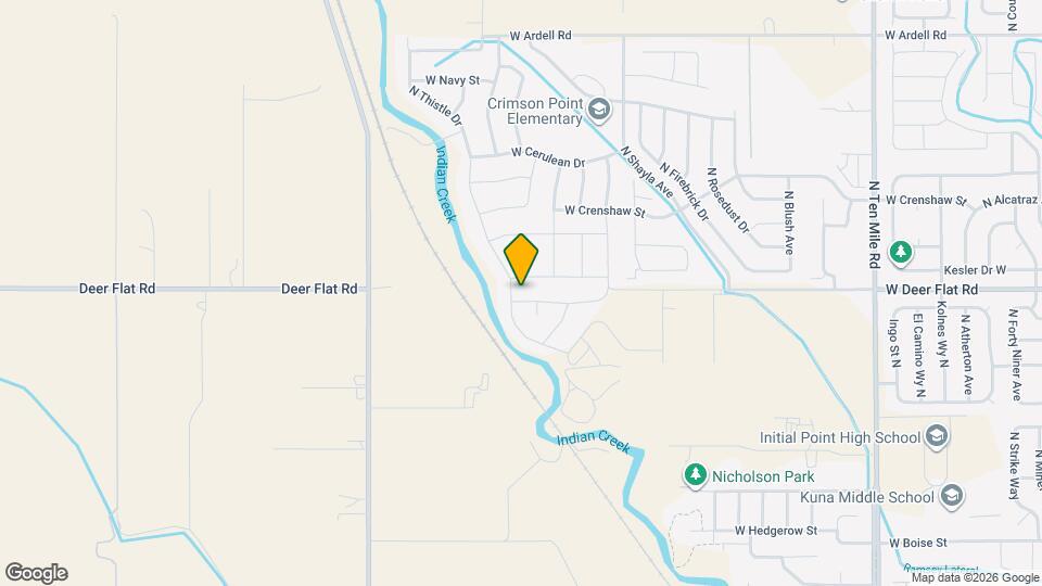 2742 W Balboa Dr Map and Location Details