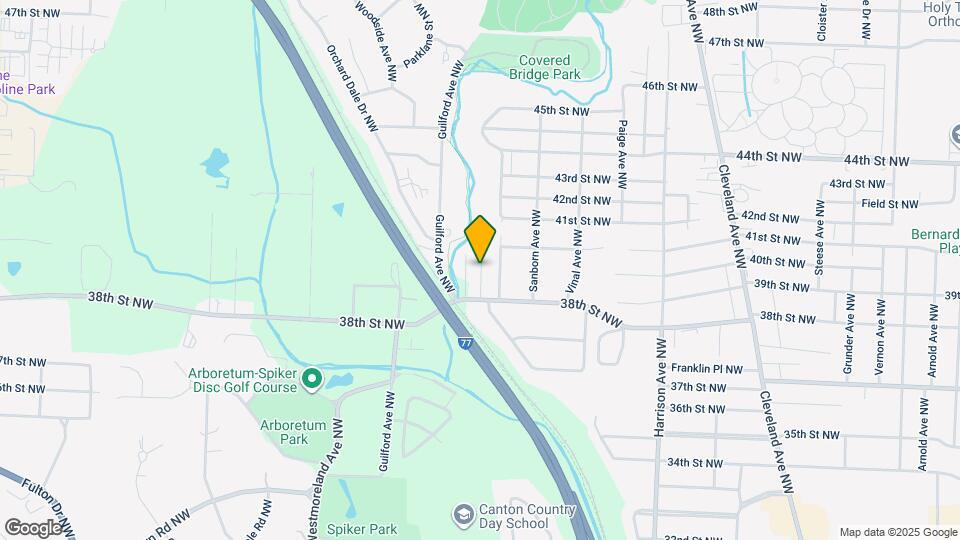 2705 38th St NW Map and Location Details