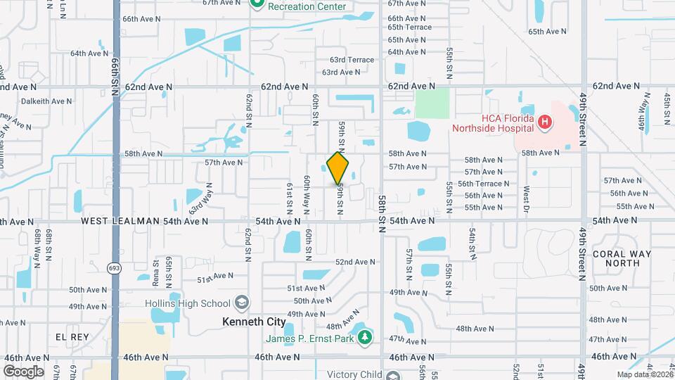 5540 59th St N Map and Location Details