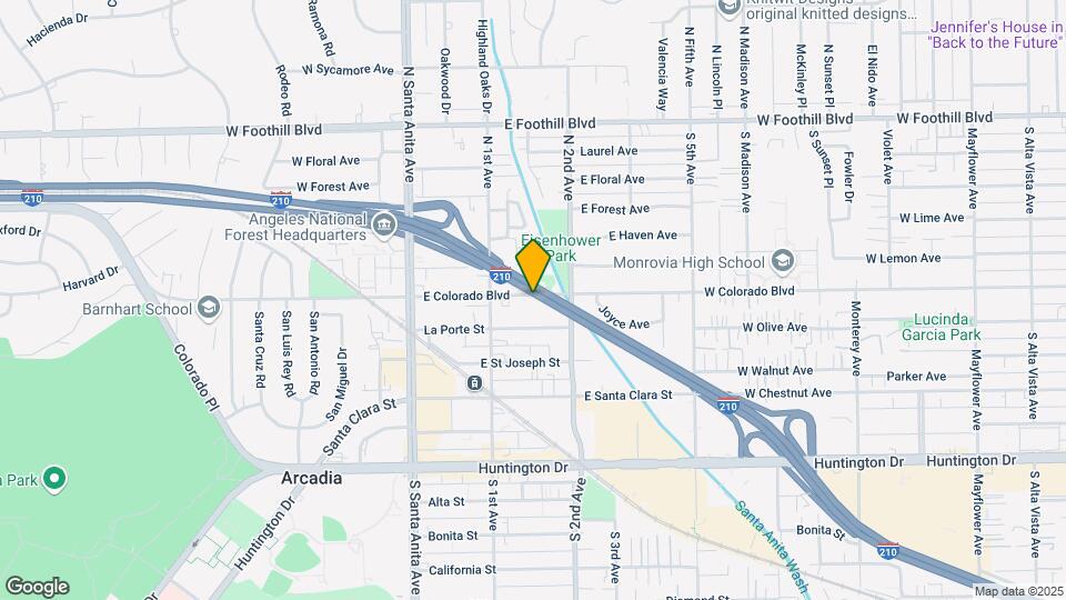 140 E Colorado Blvd Map and Location Details