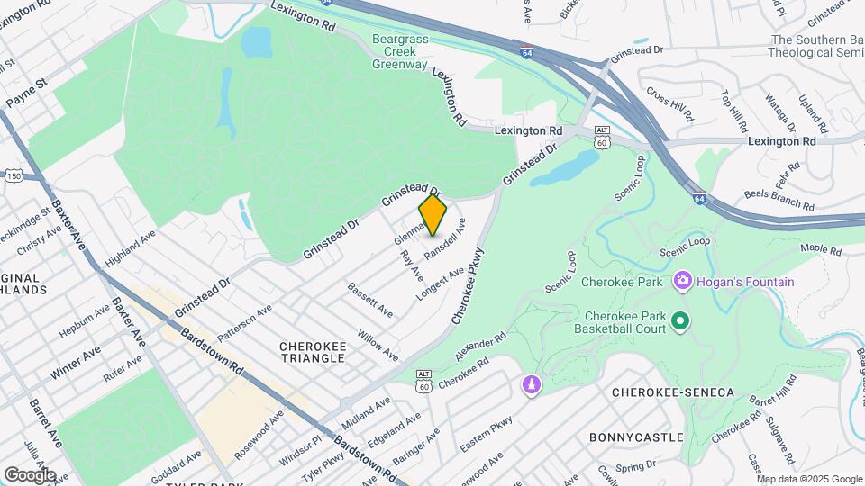 2523 Ransdell Ave Map and Location Details