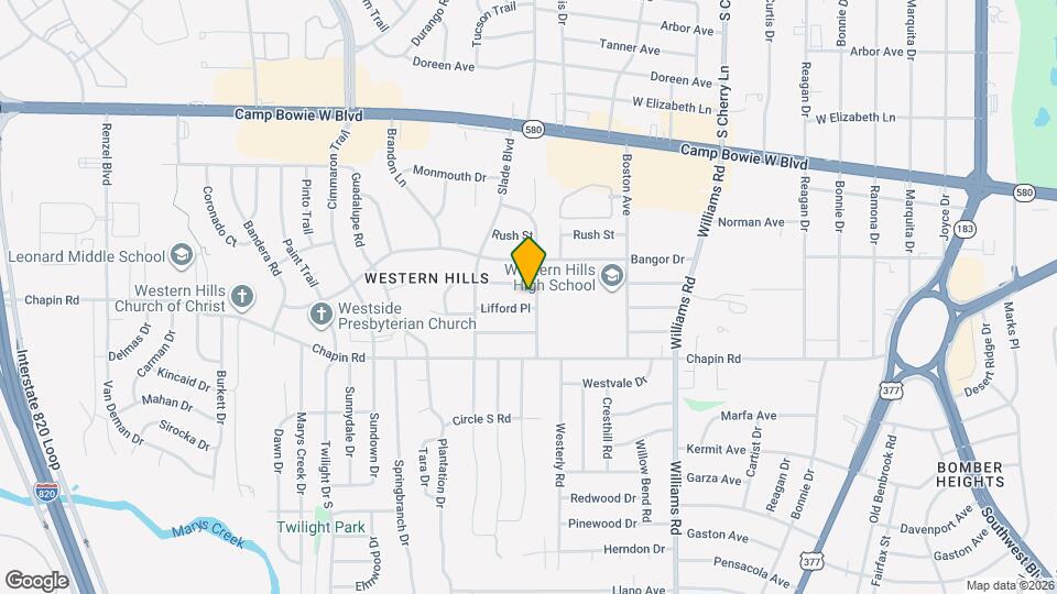 3704 Cork Pl Map and Location Details