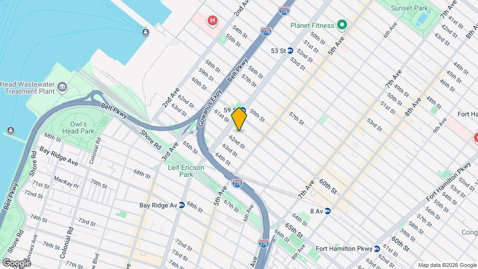 422 61st St Map and Location Details