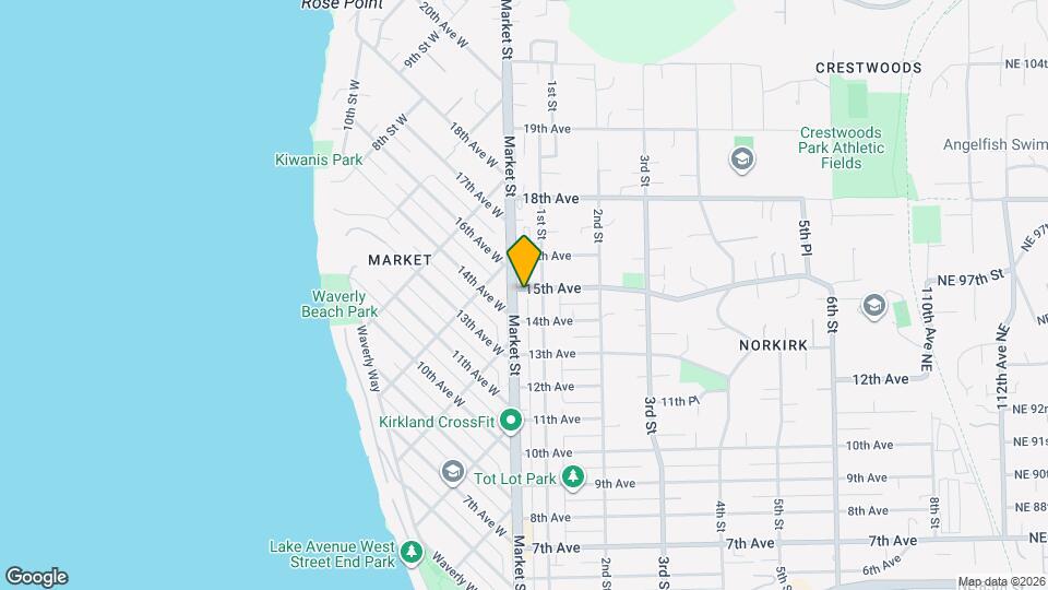 1418 Market St Mapa y Detalles de la Ubicación