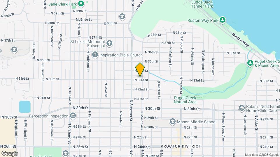 4301 N 33rd St Map and Location Details