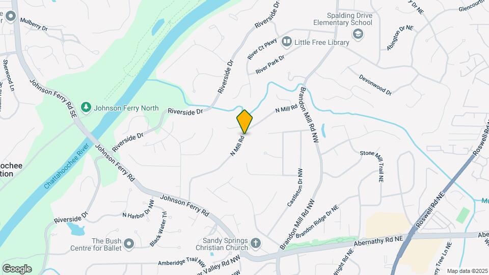 172 N Mill Rd Map and Location Details