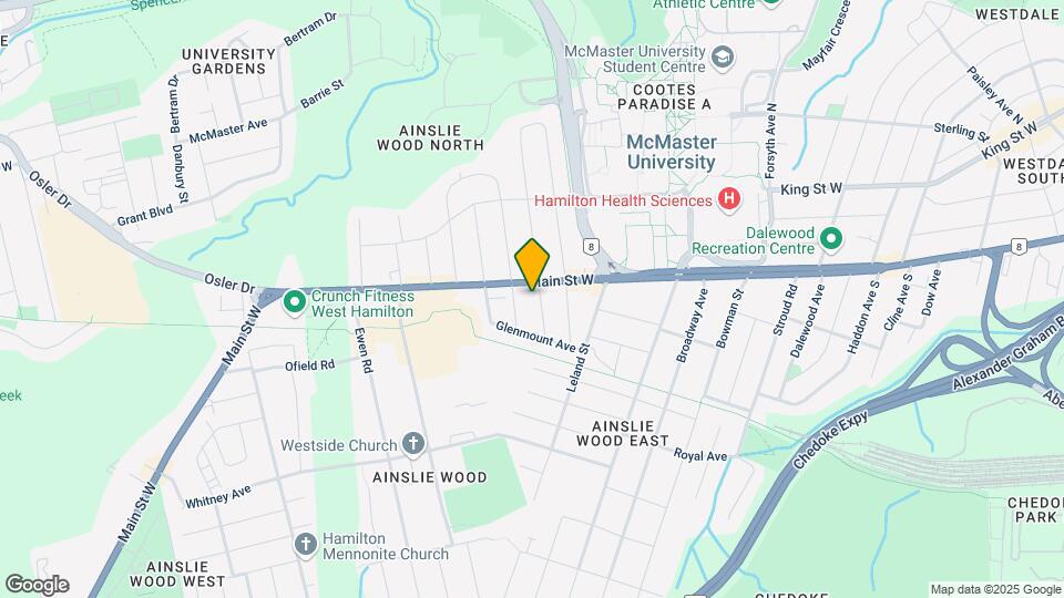 16 Thorndale St S Map and Location Details