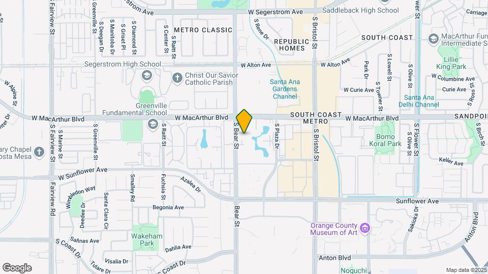 3631 S Bear St Map and Location Details