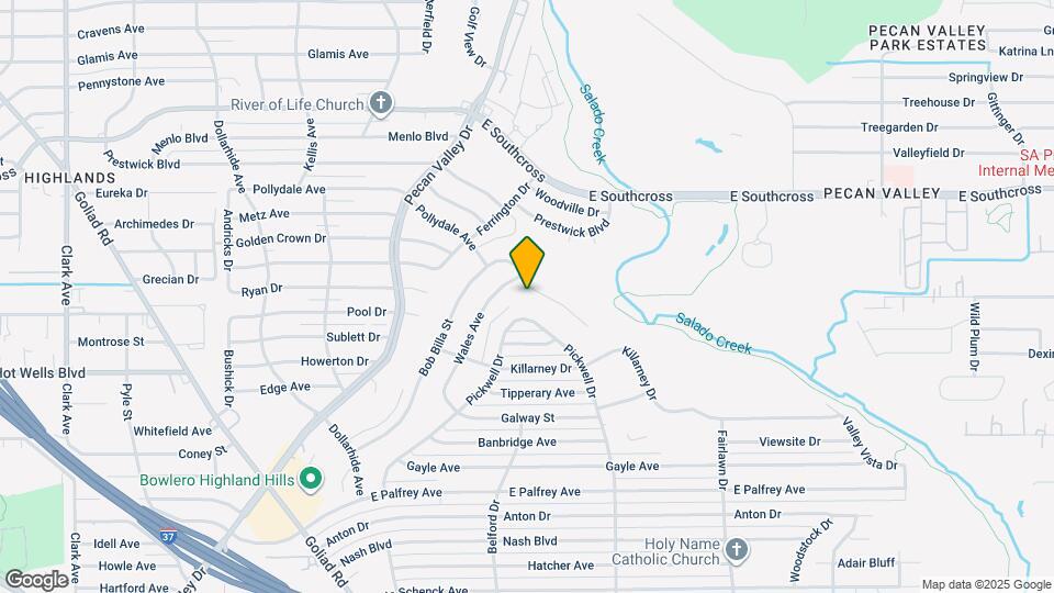 3514 Bob Billa St Map and Location Details