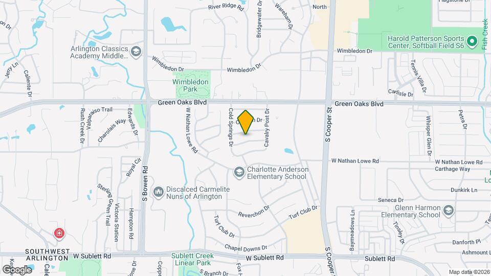 2117 Belmont Park Dr Map and Location Details
