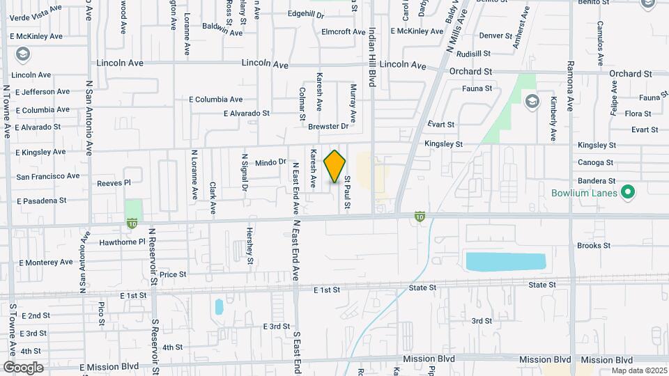 616 Abbey Ln Map and Location Details