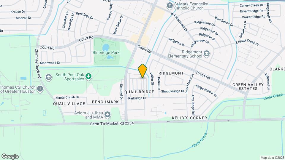 16402 Gold Ridge Ln Map and Location Details