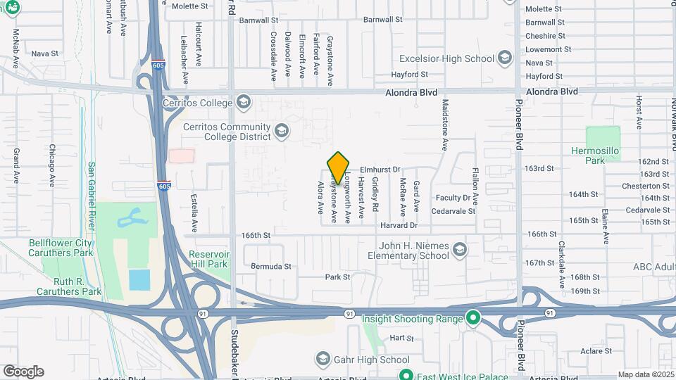 16332 Graystone Ave Map and Location Details