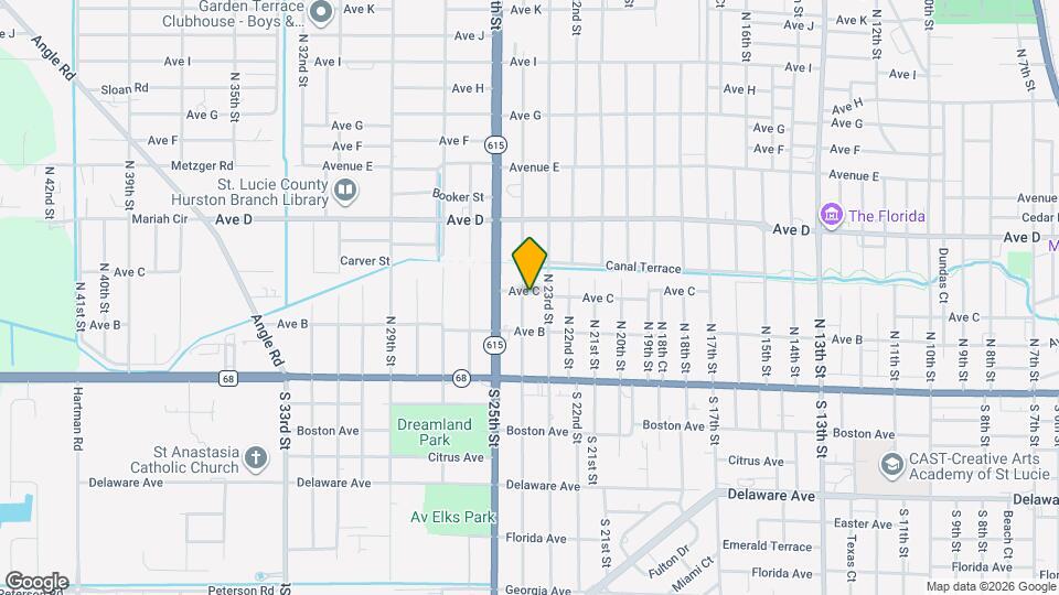 318 N 24th St Map and Location Details