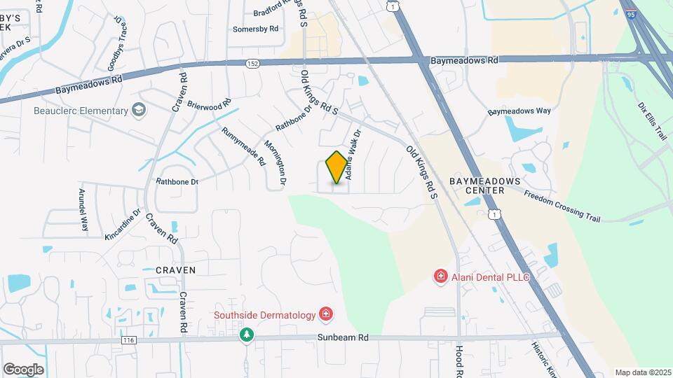 Nice Furnished Houses Jacksonville, FL Map and Location Details