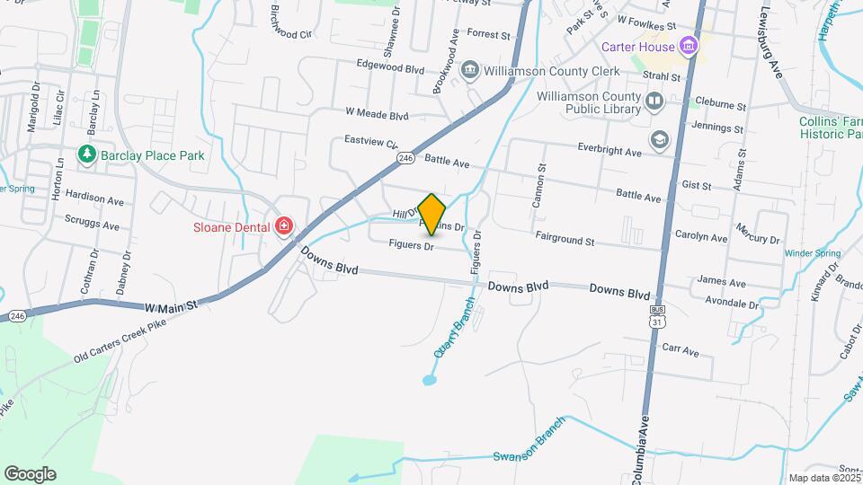 414 Figuers Dr Mapa y Detalles de la Ubicación