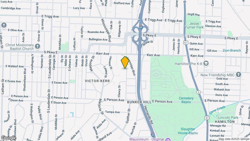 1535 GAITHER St Map and Location Details