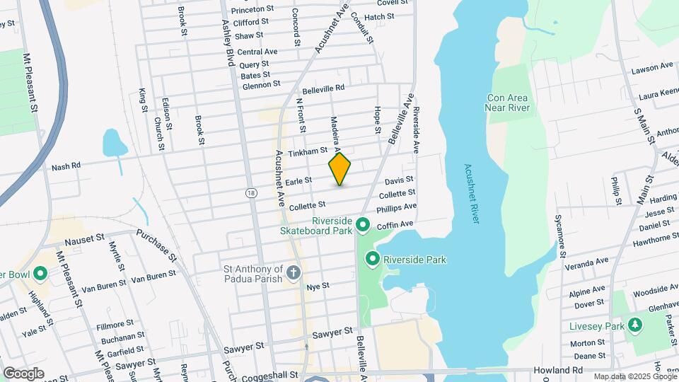 138 Davis St Mapa y Detalles de la Ubicación