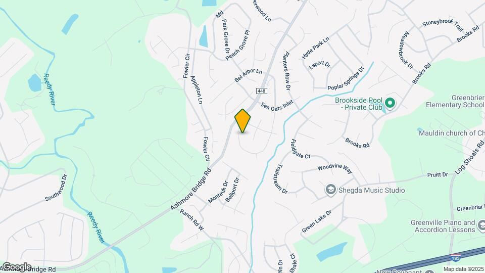 314 Marsh Creek Dr Map and Location Details