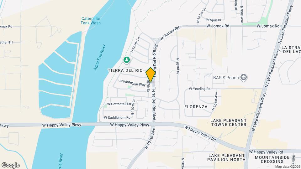 25899 N 107th Dr Map and Location Details