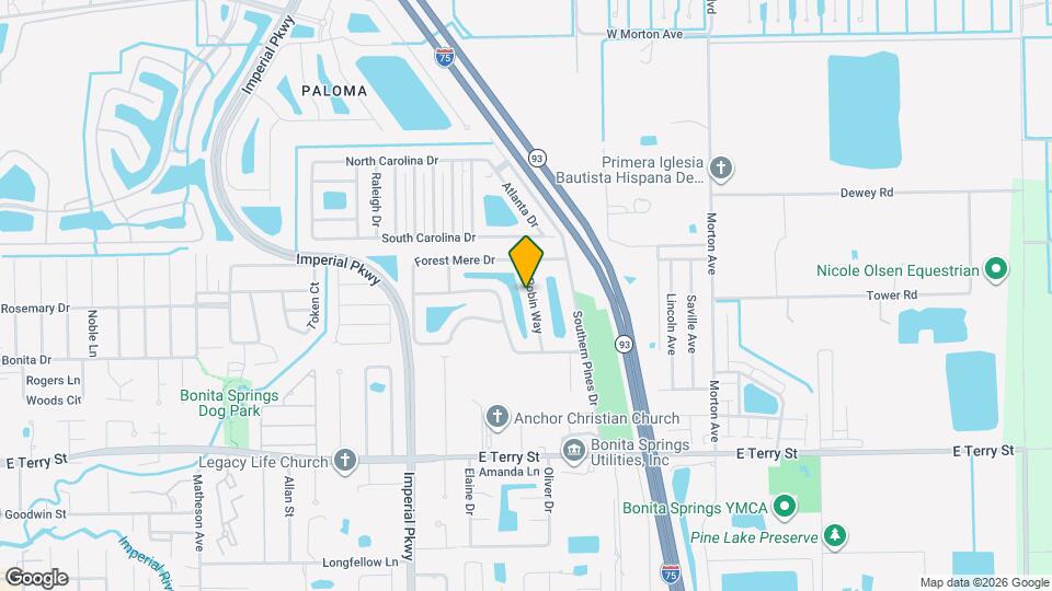 26564 Robin Way Map and Location Details