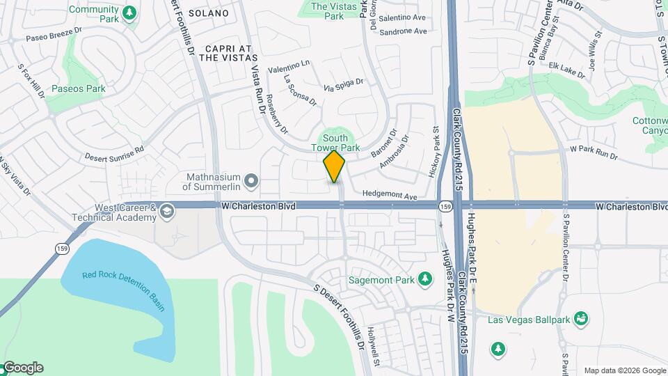 1052 Brinkman St Map and Location Details
